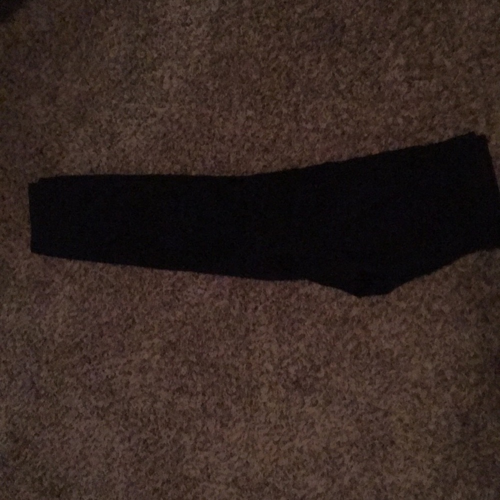 Black balamain pants